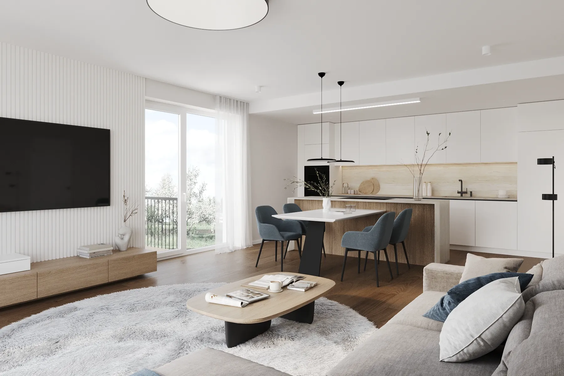 Byt č. 2 · RD7 vizualizace 2