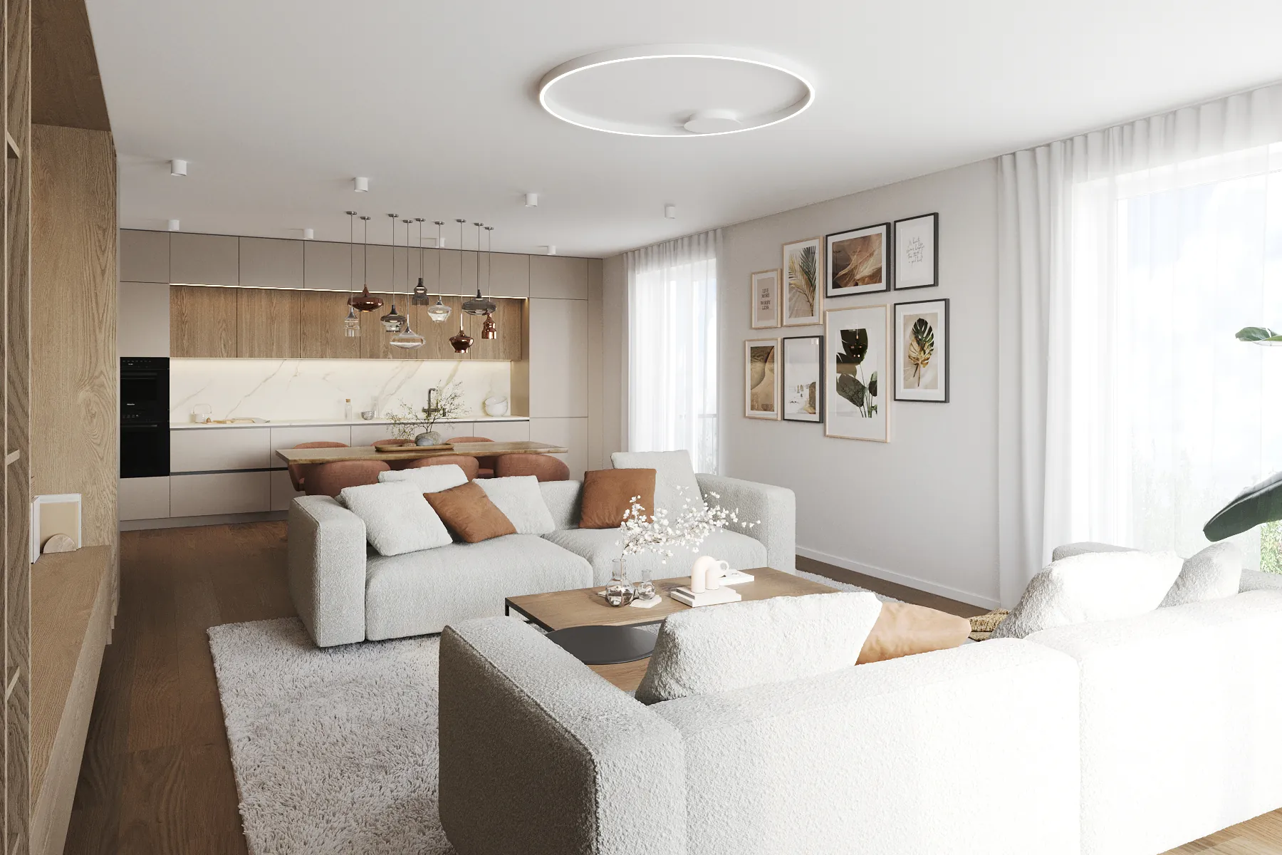 Byt č. 3 · RD7 vizualizace 3